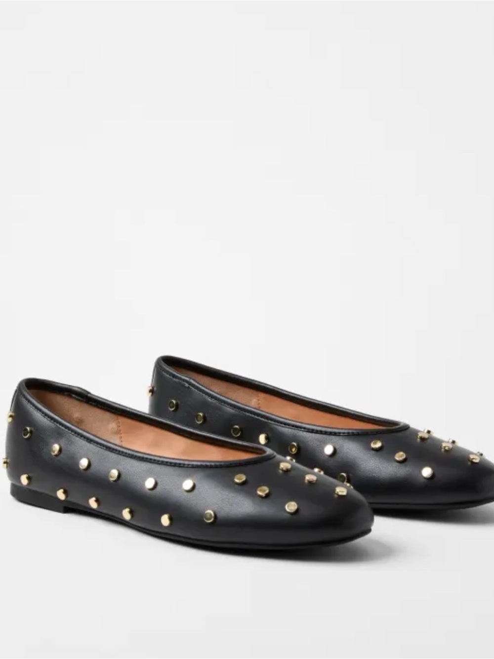NWOT Loft Studded Ballet Flats